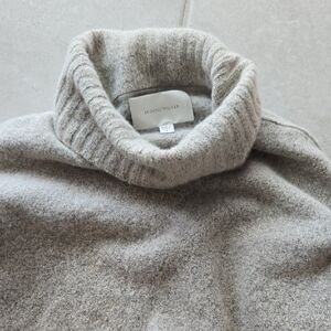 Brochu Walker Light Gray Turtleneck Sweater